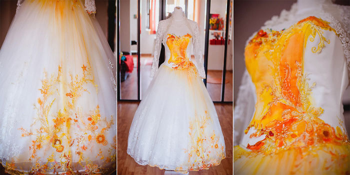 Painted Bride Dress