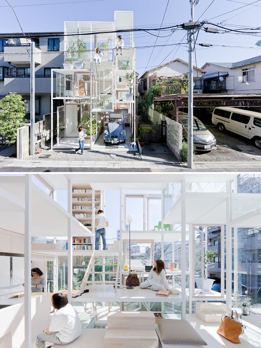 Transparent House In Japan