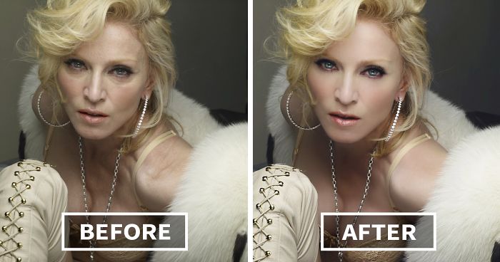 57 Celebrities Before And After Photoshop Who Set Unrealistic Beauty  Standards | Bored Panda