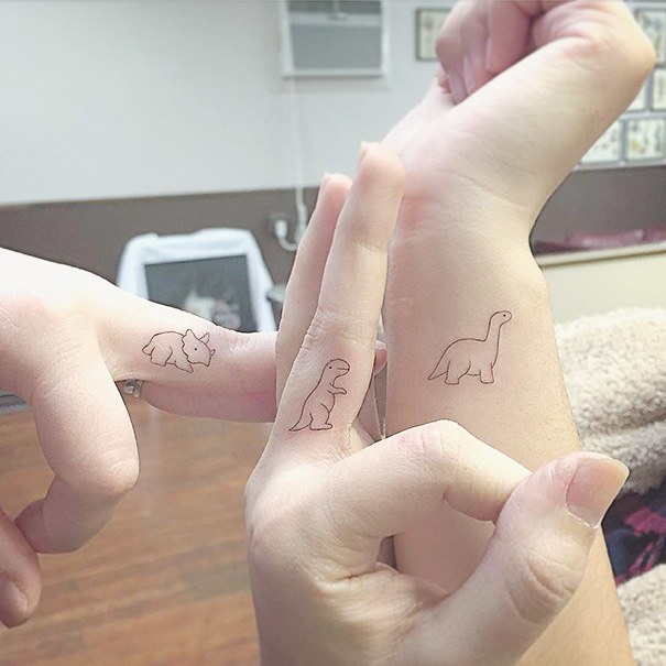 Matching tattoo ideas for a group of friends