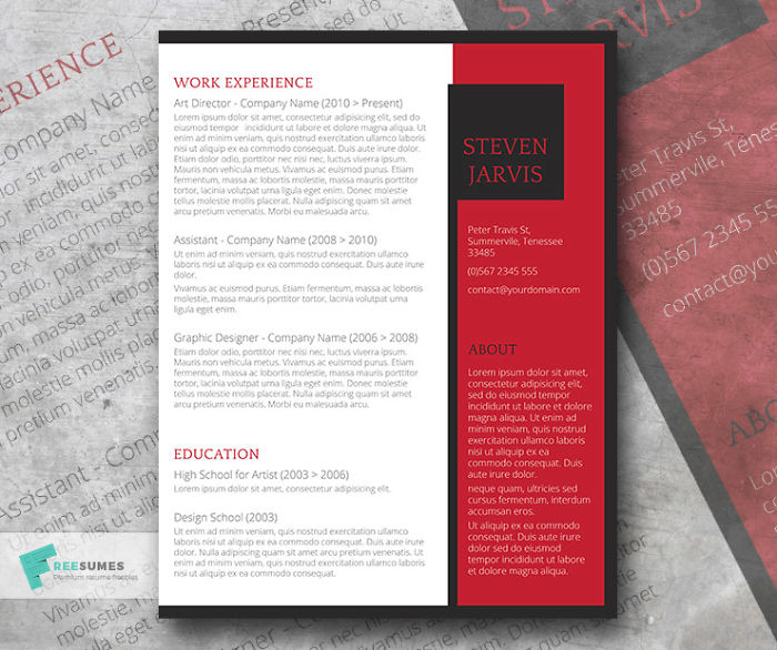 10 Eye Catching Free Resume Templates To Grab An Employer’s Attention 10 Eye Catching Free Resume Templates To Grab An Employer’s Attention