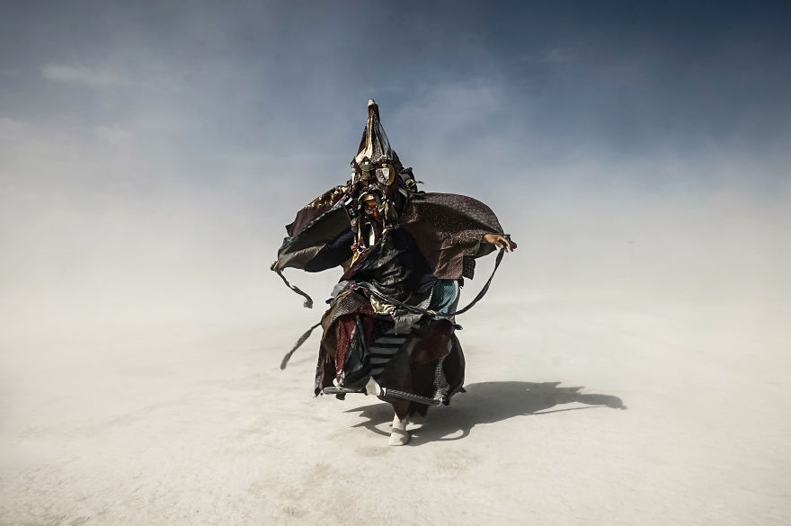 Surreal Photos Of Burning Man By Victor Habchy