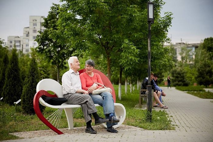 Love Bench, Moldova Chisinau