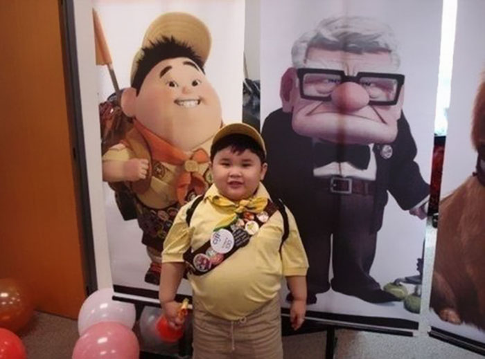 This Scout Kid Looks Like Russel From Up