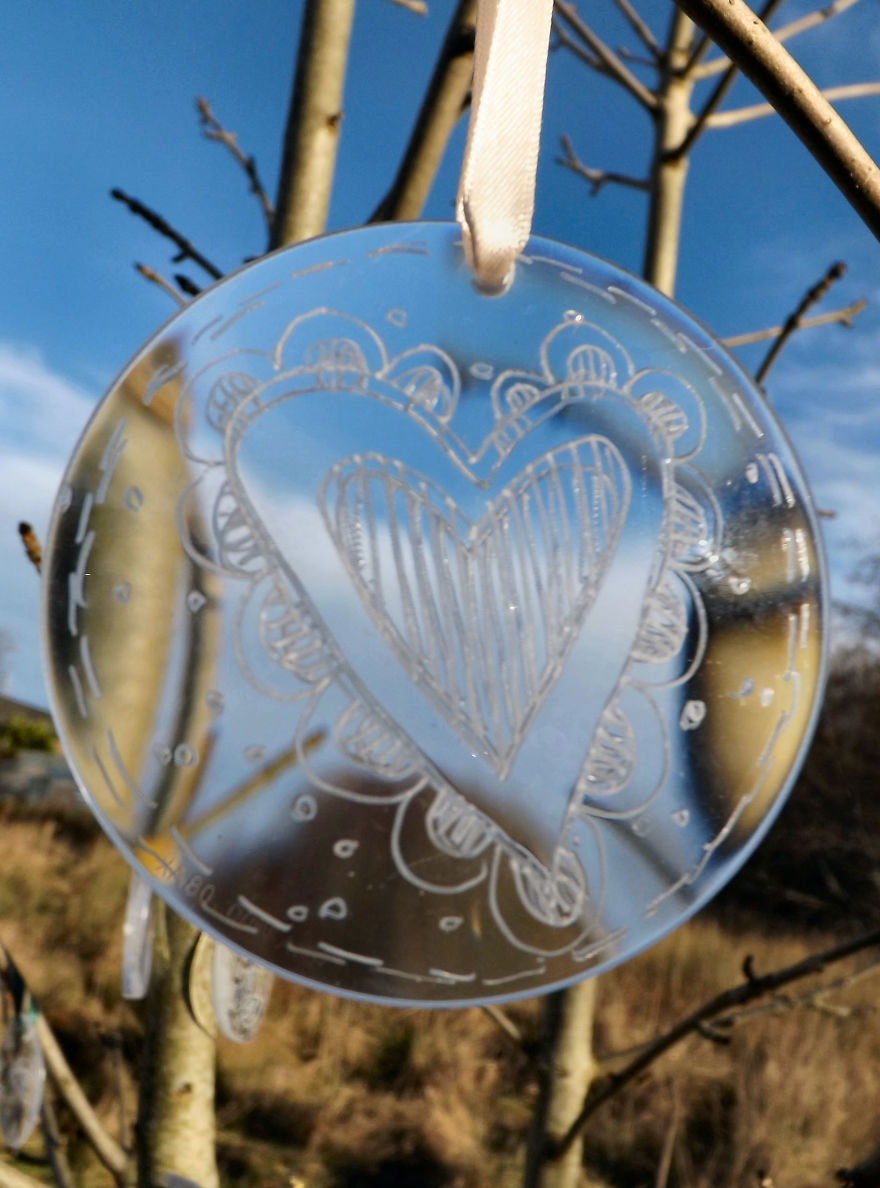 I Make Decorations From Reclaimed Glasses Lenses. I Make Decorations From Reclaimed Glasses Lenses.