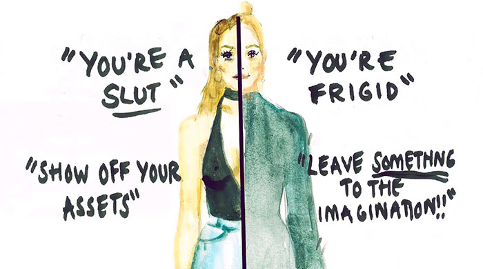 Artist Illustrates The Ridiculous Expectations Women Face Every Day