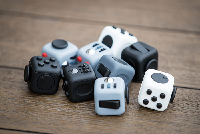 This Fidget Cube Is A 6-Sided Desk Toy That Will Keep Your Restless Fingers Busy