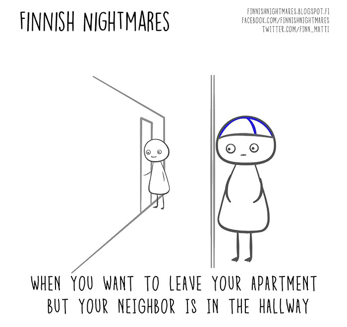51 Finnish Nightmares That Every Introvert Will Relate To | Bored Panda