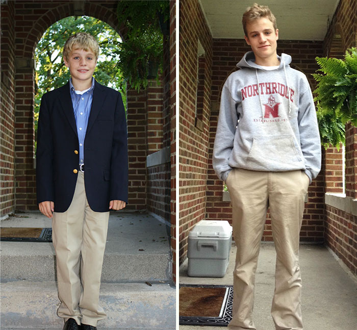 Peter's First Day Of High School And His Last Day Of High School
