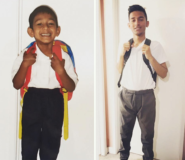 First Day Of School And Last Day Of High School
