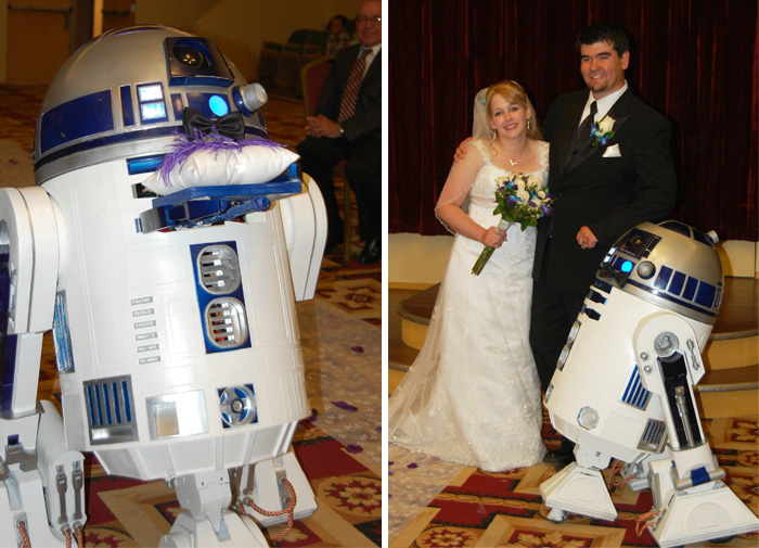 Not A Big Deal Or Anything, But R2D2 Was My Ring Bearer