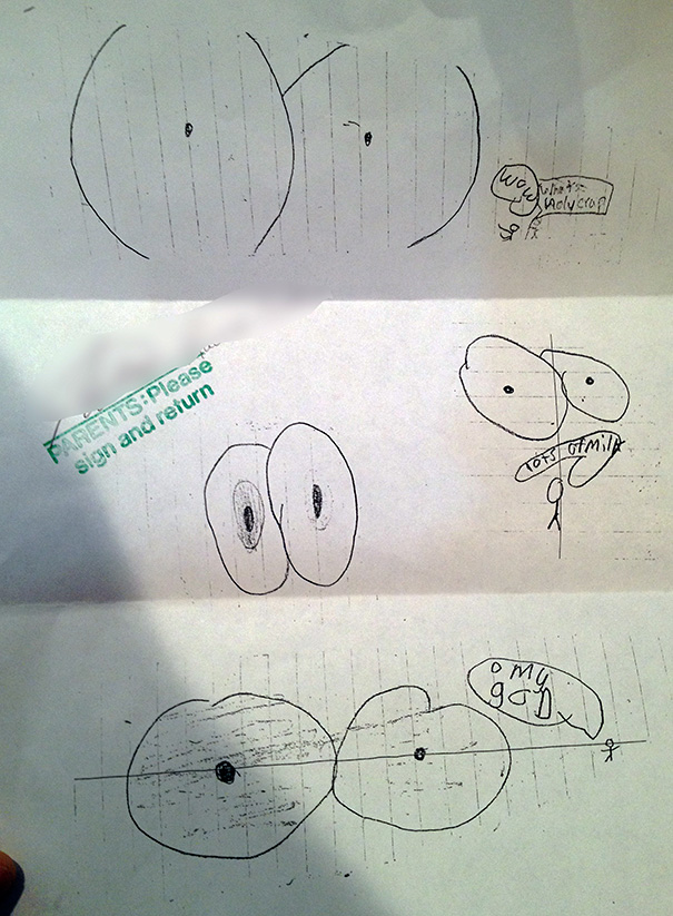 My Son Got In Trouble For Drawing Eyes At School