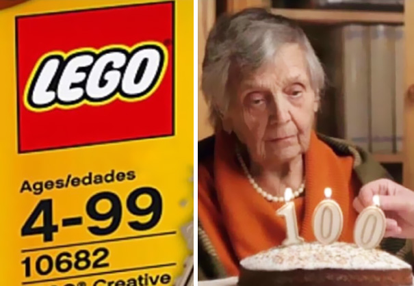When You Turn 100 And Can't Play With LEGO Anymore