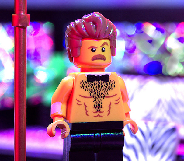 Lego Stripper Ron Swanson?