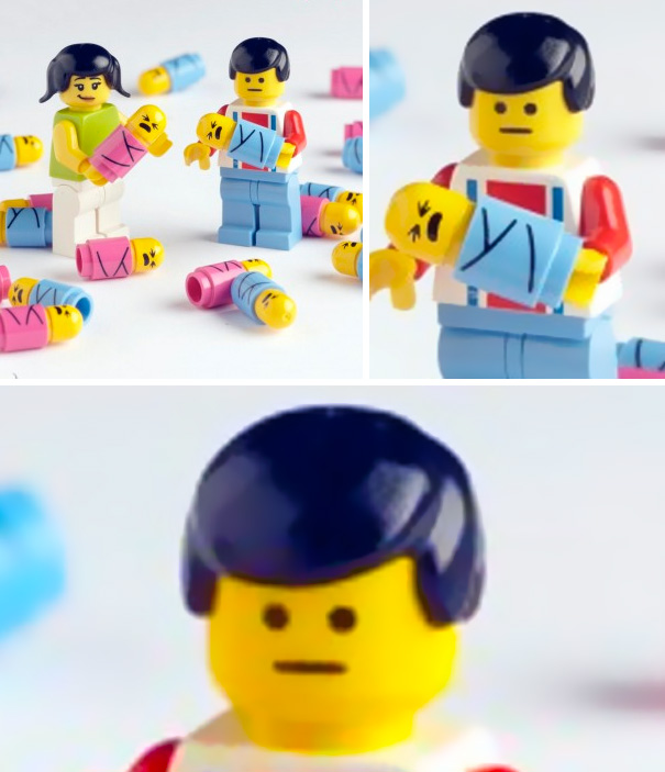LEGO Dad Is Not Impressed