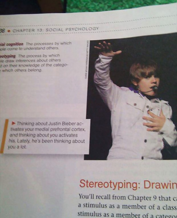 Get Out Of My Psychology Textbook