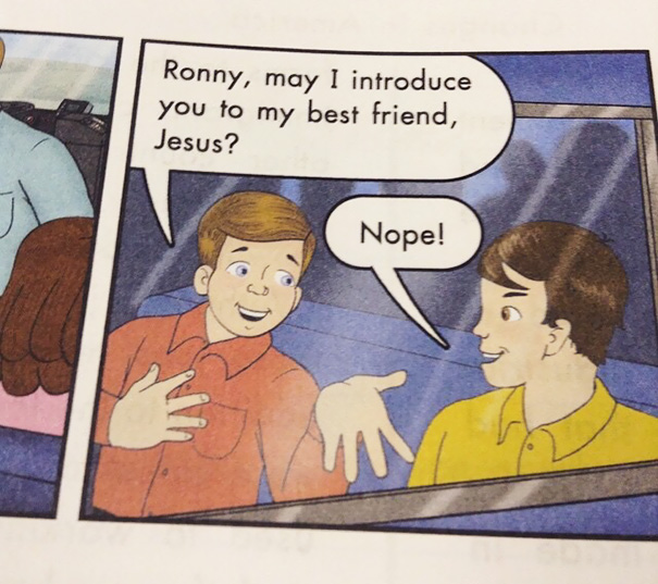 Found In My Little Brother's Textbook