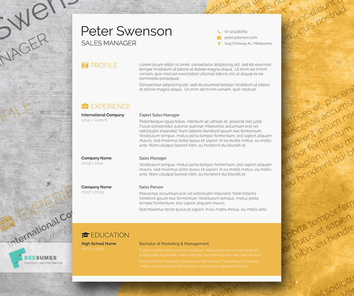 10 Eye Catching Free Resume Templates To Grab An Employer’s Attention 10 Eye Catching Free Resume Templates To Grab An Employer’s Attention