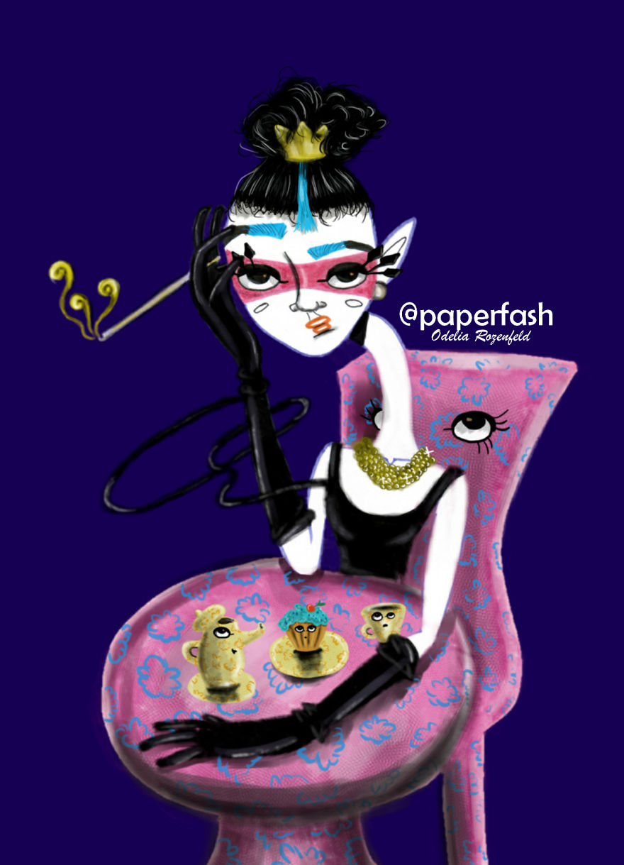 I Draw Interesting Fashion Illustrations- Part 1