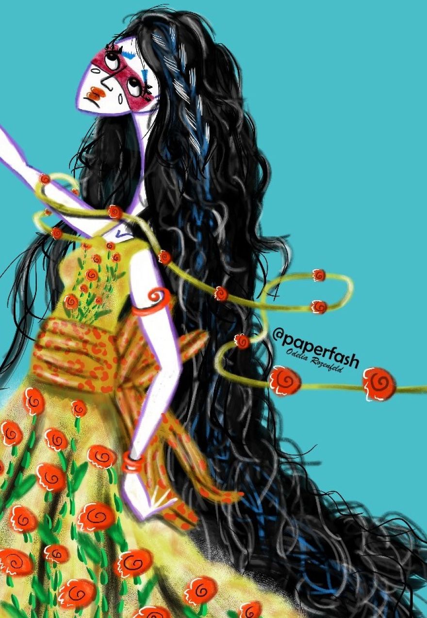 I Draw Interesting Fashion Illustrations- Part 1