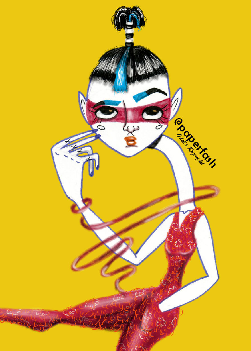 I Draw Interesting Fashion Illustrations- Part 1