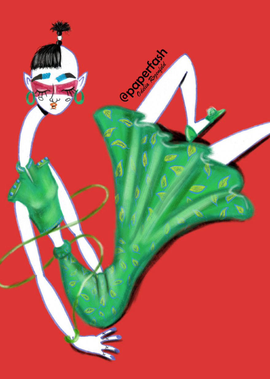 I Draw Interesting Fashion Illustrations- Part 1