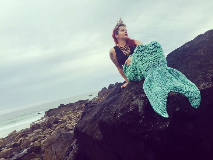 I Crochet Blankets That Make Your Mermaid Dreams Come True