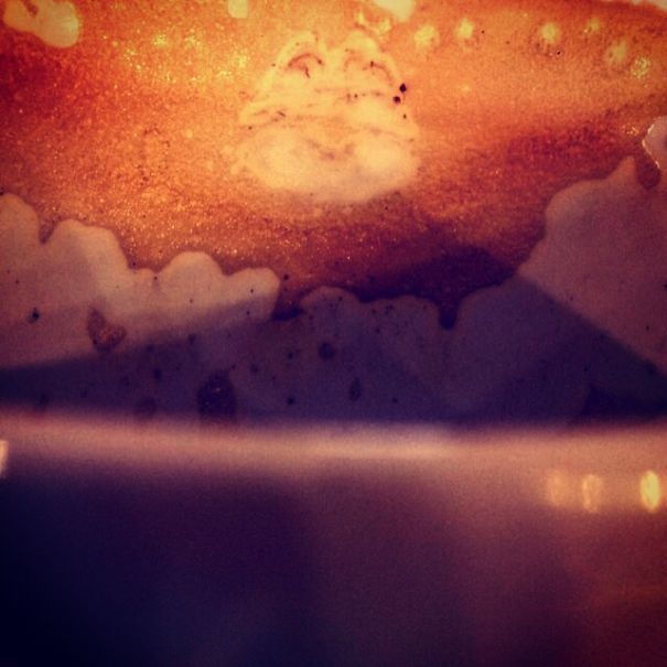 Self-created Coffee Art