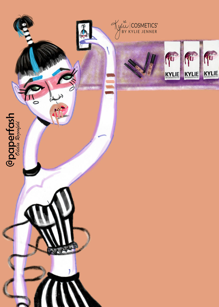 I Draw Interesting Fashion Illustrations- Part 1