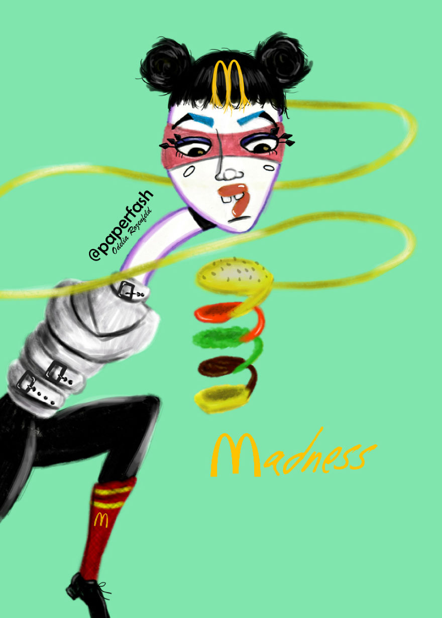 I Draw Interesting Fashion Illustrations- Part 1