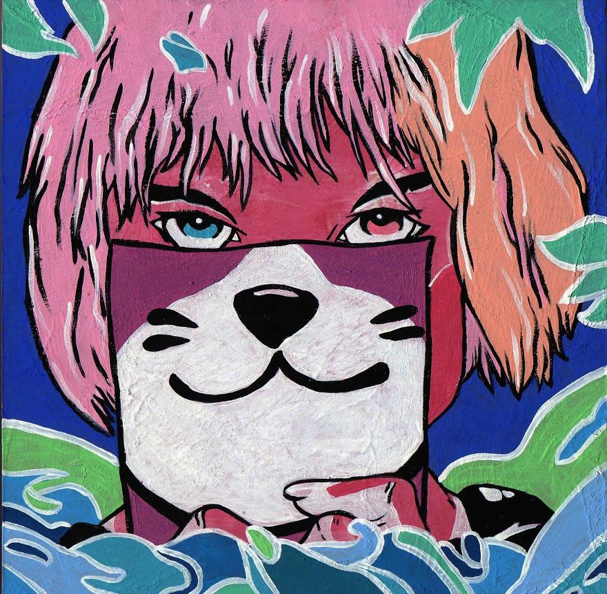 Andrew Kskarafia Pop Art Paintings