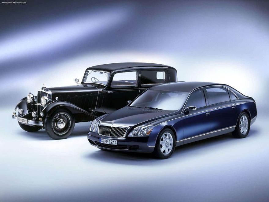 Luxury Cars Then And Now