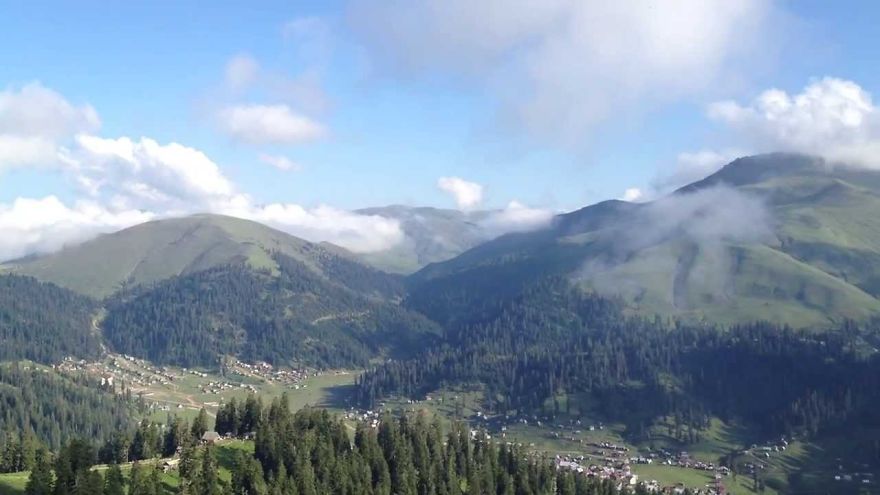 The Most Beautifuli Mountain Resort Area In Georgia. Bakhmaro