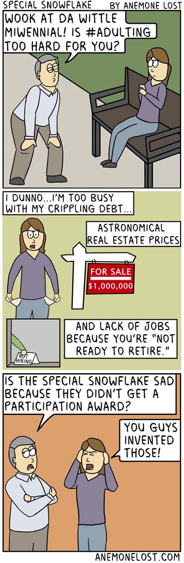 This Comic Perfectly Describes The Millennial Struggle.