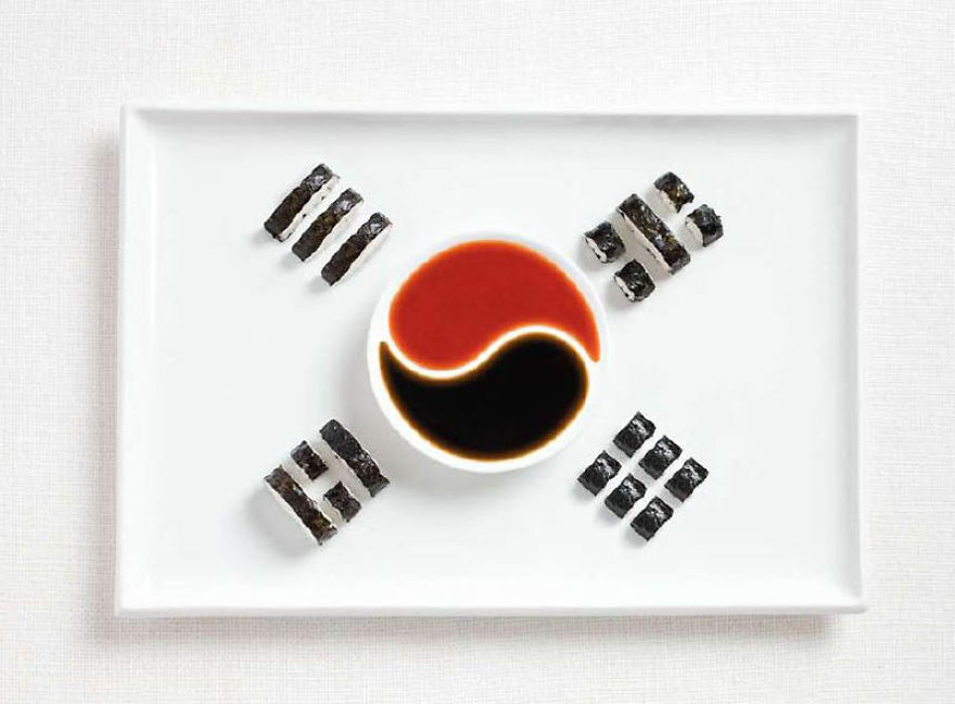 Advertising Agency Makes National Flags From Each Country’s Traditional Foods Advertising Agency Makes National Flags From Each Country’s Traditional Foods