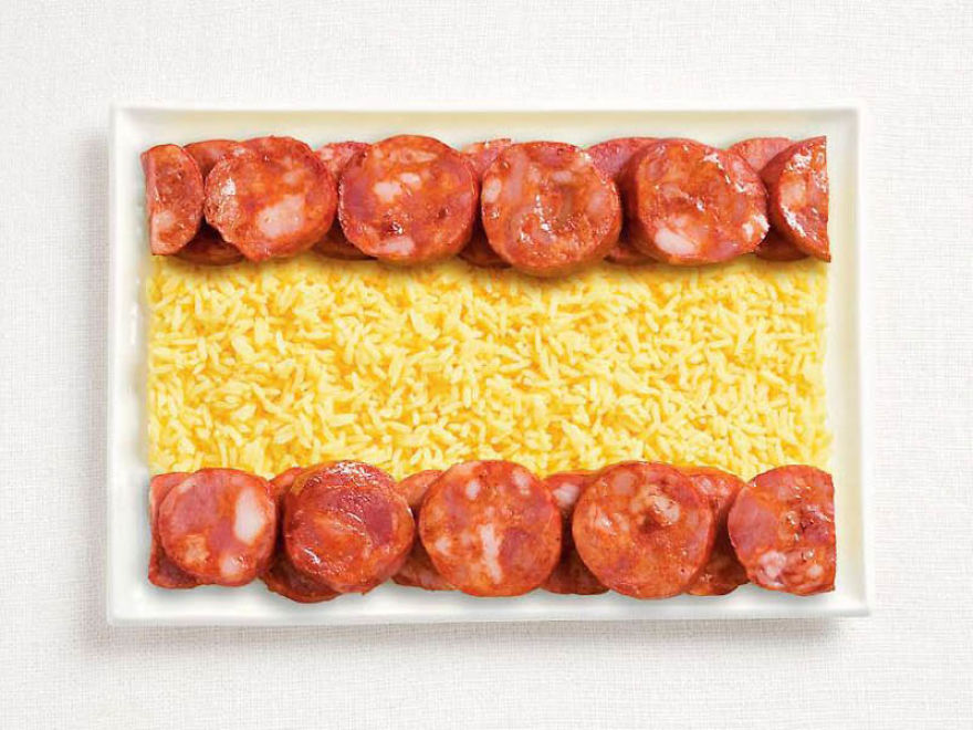 Advertising Agency Makes National Flags From Each Country’s Traditional Foods Advertising Agency Makes National Flags From Each Country’s Traditional Foods