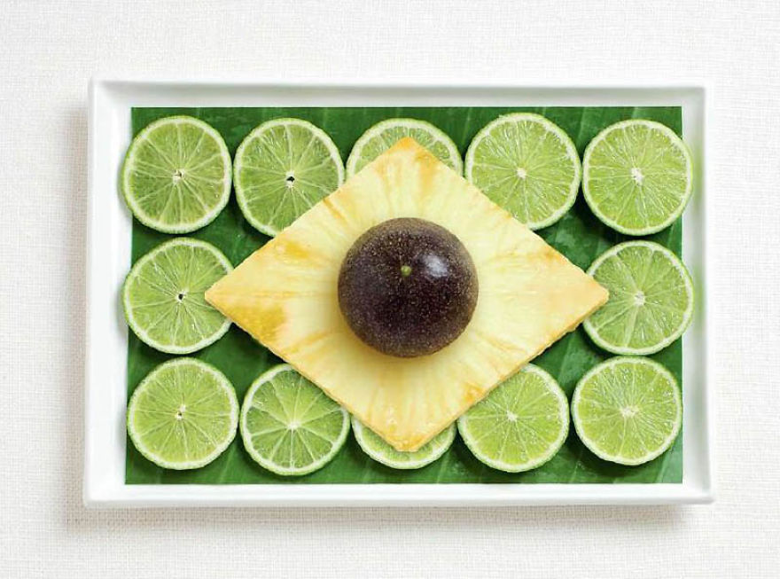 Advertising Agency Makes National Flags From Each Country’s Traditional Foods Advertising Agency Makes National Flags From Each Country’s Traditional Foods