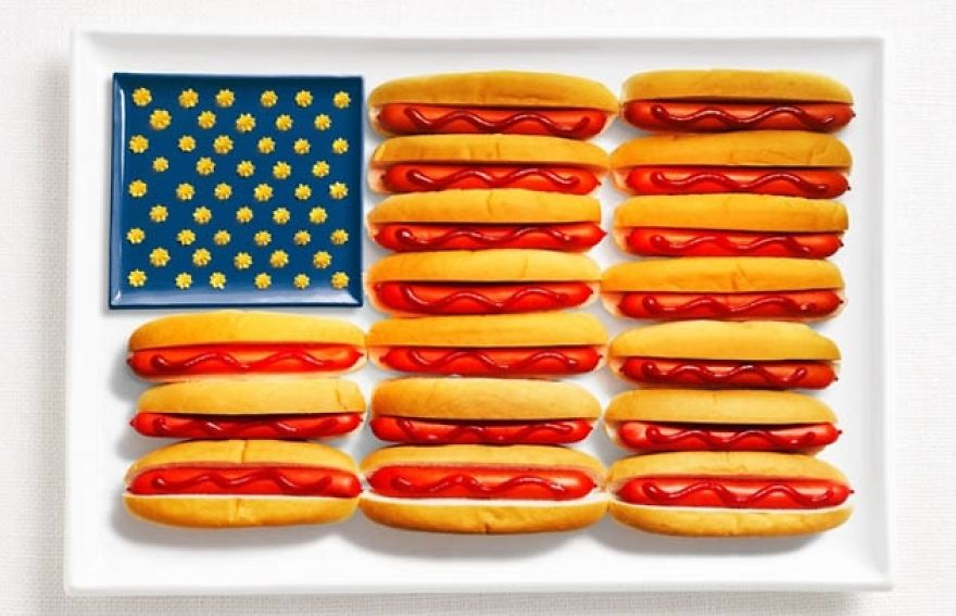Advertising Agency Makes National Flags From Each Country’s Traditional Foods Advertising Agency Makes National Flags From Each Country’s Traditional Foods