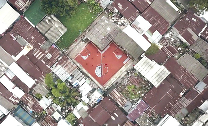 World’s First Non-Rectangular Football Field That We Created In Thailand
