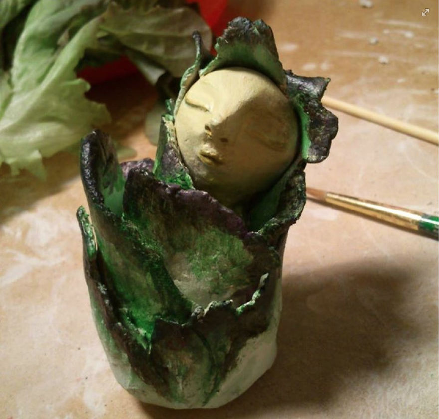 I Make Lovely Ceramic Veggie Creatures