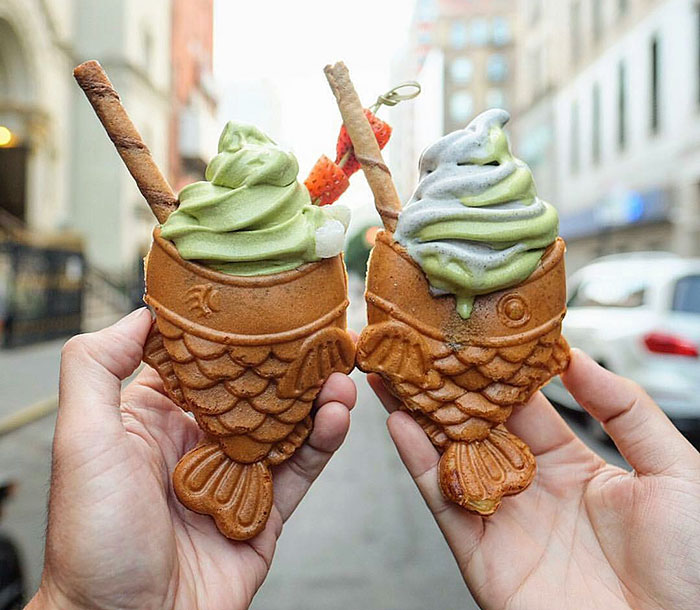 New Yorkers Are Going Crazy For These Adorable Fish Ice Creams