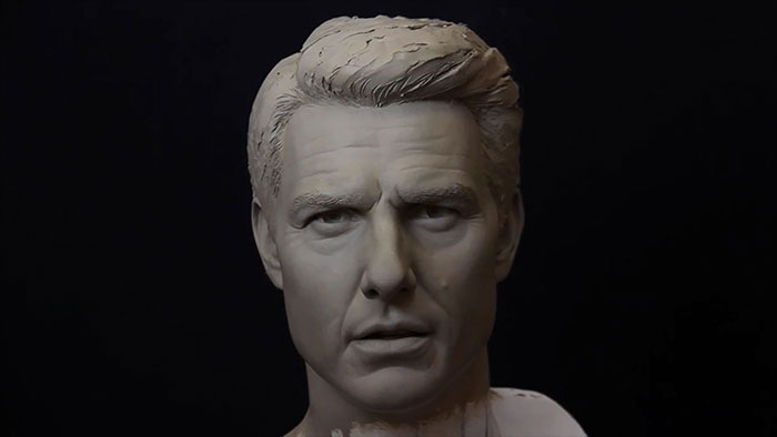4 Weeks Sculpting Tom Cruise Condensed To Just 1 Minute