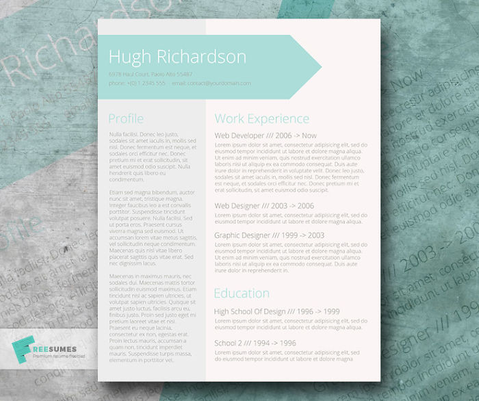 10 Eye Catching Free Resume Templates To Grab An Employer’s Attention 10 Eye Catching Free Resume Templates To Grab An Employer’s Attention