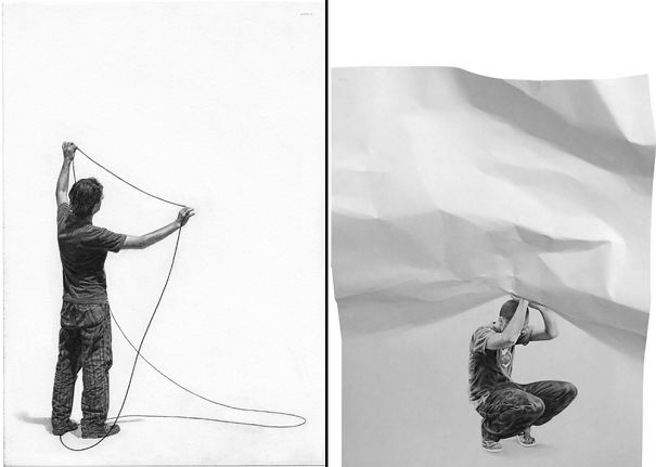 Realistic Detailed Drawings Celebrating Movement