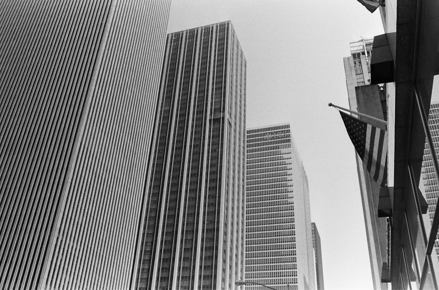 An Analog View Of New York And Los Ageles