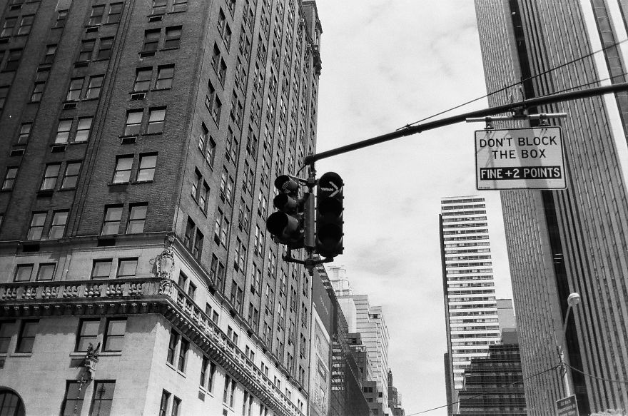 An Analog View Of New York And Los Ageles