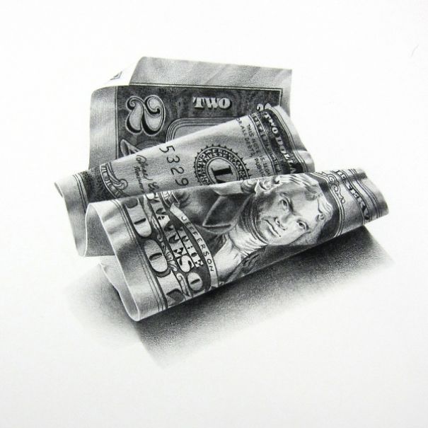 Pencil Drawings Illusions That Look 3d