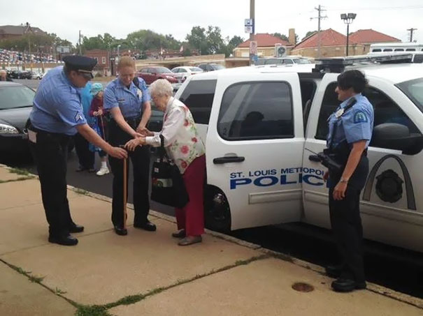 102-Year-Old Woman Gets Arrested, Checks 'Getting Arrested' Off Bucket List