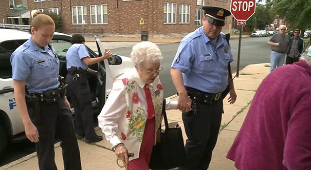 102-Year-Old Woman Gets Arrested, Checks 'Getting Arrested' Off Bucket List