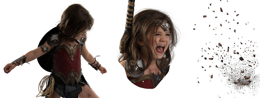 Photographer Dad Spends $1,500 To Turn His 3-Year-Old Daughter Into Wonder Woman